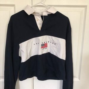 Brandy Melville Collared Sweatshirt